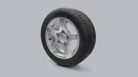 Dekk m/alufelg 195/50R13