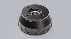 Bremsetrommel med lager