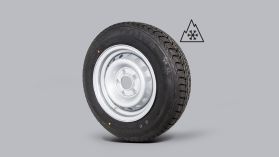 Vinterdekk m/felg 185/70R13C