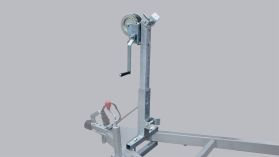 Vinsjstativ med 800kg vinsj