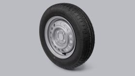 Dekk m/felg 145/80R13