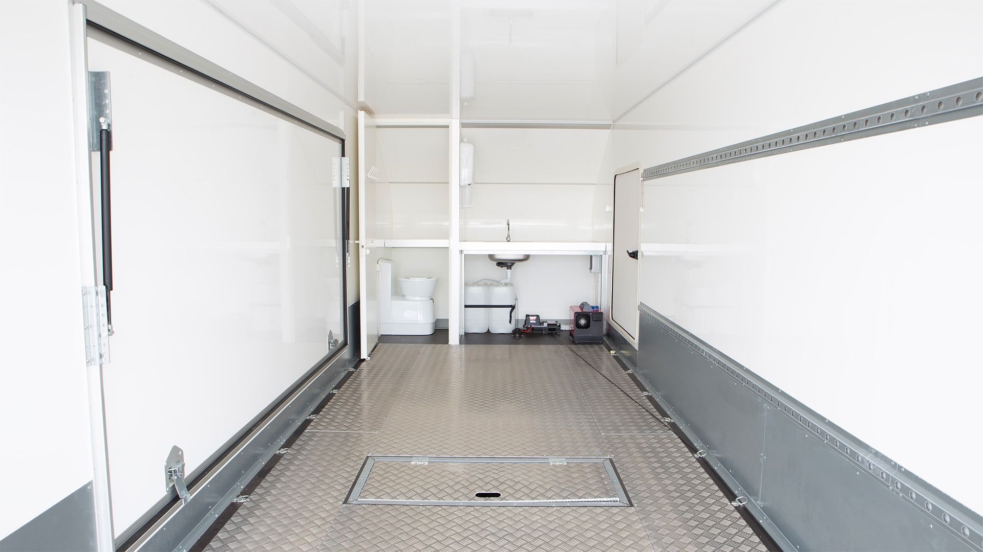 Dørkplate, Aluminium