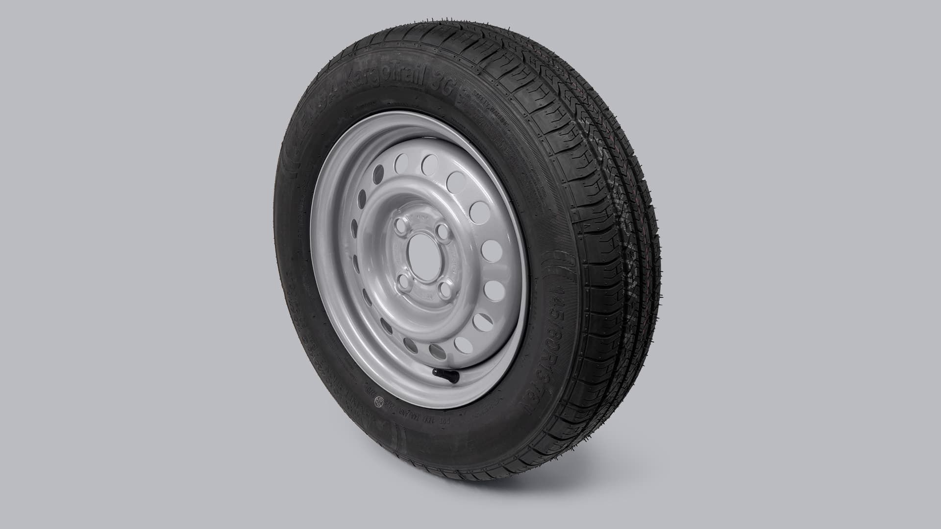 Dekk m/felg 145/80R13