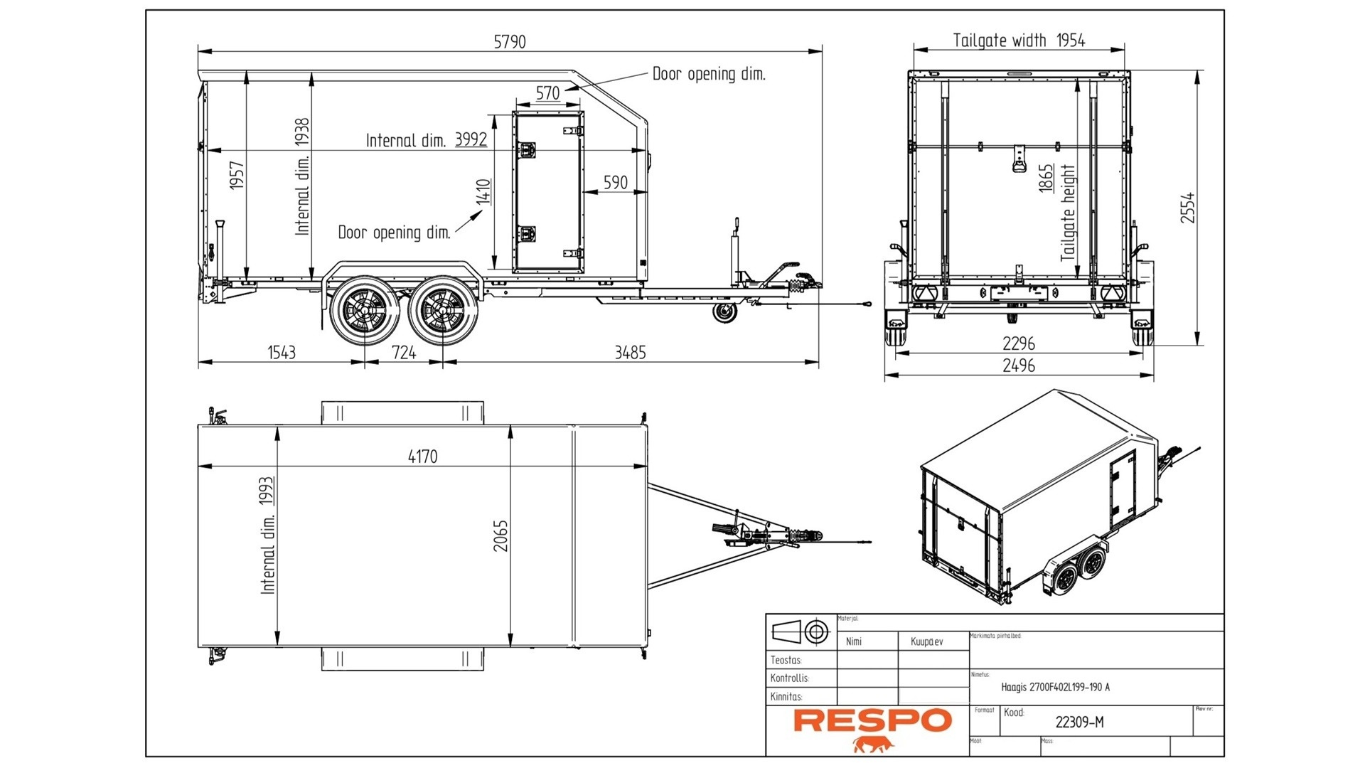 RCR 4027-19 Norway Edition
